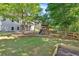 Large backyard with playground, patio, and privacy fence provides space for outdoor enjoyment at 290 Prescott Dr, Acworth, GA 30101