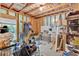 Unfinished basement with exposed ceiling and framing ready for customization at 290 Prescott Dr, Acworth, GA 30101