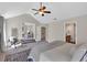 Bright main bedroom has a seating area and en-suite bathroom at 290 Prescott Dr, Acworth, GA 30101