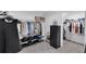 Walk-in closet has built-in shelving, providing ample storage space at 290 Prescott Dr, Acworth, GA 30101