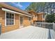 Expansive deck area perfect for outdoor dining and entertaining with ample space at 412 Gray Fox Dr, Canton, GA 30114
