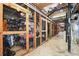 Basement storage area featuring wire-enclosed storage lockers at 1101 Collier Nw Rd # K5, Atlanta, GA 30318