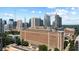 Aerial view of a historic building surrounded by a modern cityscape at 30 5Th Ne St # 1010, Atlanta, GA 30308