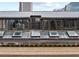 Unique architecture and roofline featuring industrial-style windows overlooking cityscape views at 30 5Th Ne St # 1010, Atlanta, GA 30308