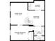 Layout of the primary bedroom, bathroom, living room, laundry room, and bedroom, showcasing the square footage of each room at 30 5Th Ne St # 1010, Atlanta, GA 30308