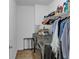 Functional laundry room includes modern appliances and plenty of storage, making laundry chores a breeze at 3123 Wolf Club Dr. Sw, Atlanta, GA 30349