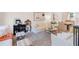 Bright living room with neutral decor, carpet, and stylish furnishings at 3123 Wolf Club Dr. Sw, Atlanta, GA 30349