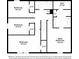Detailed floor plan showcasing bedroom sizes, bathrooms, and closet dimensions at 45 Chimney Ridge Ln, Covington, GA 30014