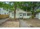 Charming single-story home with a covered porch and mature trees providing shade at 724 Bellemeade Nw Ave, Atlanta, GA 30318