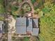 Bird's eye view of a charming home with a wooden deck and manicured backyard at 2653 Partridge Trl, Duluth, GA 30097