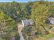 Picturesque aerial view of a home nestled amongst mature trees and lush landscaping at 2653 Partridge Trl, Duluth, GA 30097