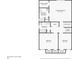 Second floor layout showcasing primary bedroom and bathroom, with two additional bedrooms and a bathroom at 2653 Partridge Trl, Duluth, GA 30097