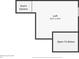 Floor plan featuring stairs down to a 15'3