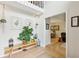 Bright foyer with hardwood floors, soaring ceilings, and views into other living spaces at 2653 Partridge Trl, Duluth, GA 30097
