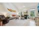 Spacious living room featuring vaulted ceilings, neutral walls, and an abundance of natural light at 2653 Partridge Trl, Duluth, GA 30097