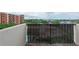 Enjoy the outdoor balcony, featuring lattice detail and an expansive view of the surrounding neighborhood and buildings at 300 Johnson Ferry Ne Rd # B808, Atlanta, GA 30328