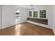 Bright breakfast nook featuring a built-in bench and a view of the backyard at 2688 Beddington Way, Suwanee, GA 30024
