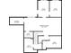 Detailed floor plan showcasing the layout of the basement level at 2688 Beddington Way, Suwanee, GA 30024