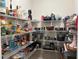 Walk-in pantry provides ample storage space for groceries and kitchen essentials at 4745 Belcrest Way, Cumming, GA 30040