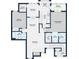 Detailed floor plan showcasing the layout with dimensions of each room at 9 Saint Claire Ne Ln, Atlanta, GA 30324