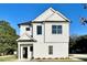 Charming two-story home featuring a white exterior and black accents at 12 Confederate Nw St, Cartersville, GA 30121