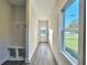 Inviting hallway with built-in storage and natural light at 12 Confederate Nw St, Cartersville, GA 30121