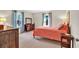 Serene bedroom with carpet, dual windows, and a warm, inviting atmosphere at 1406 Arden Sw Dr, Marietta, GA 30008