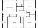 Upstairs floor plan with primary bedroom, multiple bedrooms, walk-in closet, and baths at 1406 Arden Sw Dr, Marietta, GA 30008