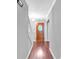 Light and airy hallway featuring a decorative front door and hardwood floors at 1406 Arden Sw Dr, Marietta, GA 30008