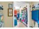 Spacious walk-in closet with organized shelves and clothing racks for ample storage at 1406 Arden Sw Dr, Marietta, GA 30008