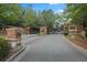 Gated entrance to the Brentwood Estates community with brick pillars and wrought iron gates at 2660 Brentwood Estates Ct, Cumming, GA 30041