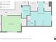 Detailed floor plan featuring bedrooms, bathrooms, laundry, and walk-in closet at 2660 Brentwood Estates Ct, Cumming, GA 30041