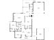 Detailed floor plan showcasing the layout of the home at 501 Highwater Pass, Canton, GA 30114