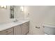 Well-lit bathroom featuring modern fixtures, light gray cabinets, and ample counter space at 510 Northland Ridge Ct, Sandy Springs, GA 30342