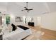 Main bedroom featuring hardwood floors, large windows, and a beautifully decorated interior at 510 Northland Ridge Ct, Sandy Springs, GA 30342