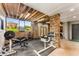 A workout facility with workout machines and free weights at 1370 Dupont Nw Park, Atlanta, GA 30318