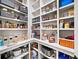 Organized walk-in pantry with ample shelving for food storage at 604 Trinity Church Rd, Canton, GA 30115