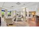 Interior of the lounge area featuring comfortable seating options and natural light at 230 E Ponce De Leon Ave # 116, Decatur, GA 30030
