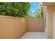 Private outdoor patio area is a great space to relax at 230 E Ponce De Leon Ave # 116, Decatur, GA 30030