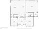 Floor plan featuring dimensions and layout of the first floor at 360 Hannaford Dr, Roswell, GA 30075
