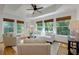 Main bedroom sitting area features hardwood floors and natural light at 360 Hannaford Dr, Roswell, GA 30075