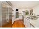 Modern kitchen featuring stainless steel appliances, granite countertops, and ample cabinet space at 186 Fernleaf Lane Ln, Marietta, GA 30068