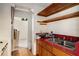 Cozy kitchen area with wood cabinets and tile countertops at 2247 Cypress Ave, Morrow, GA 30260