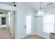 Bright breakfast nook with backyard access and sunlit windows at 2423 Walnut Tree Ln, Buford, GA 30519