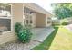 View of the porch and landscaping at 2423 Walnut Tree Ln, Buford, GA 30519