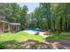 Backyard with an inground pool at 10560 Haynes Bridge Rd, Alpharetta, GA 30022