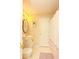 Simple bathroom featuring vanity with mirror, and shower with curtain at 177 Rustin Dr, Dallas, GA 30157