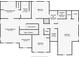 Detailed floor plan showcasing bedroom sizes, closet space, and bathroom locations at 295 Sagamore Nw Cv, Sugar Hill, GA 30518