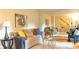 Cozy living room with a comfortable seating area and mirrored wall at 3873 Rains Ne Ct, Brookhaven, GA 30319