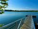 Dock on a serene lake, ideal for boating and enjoying the waterfront view and access at 7125 Heard Rd, Cumming, GA 30041